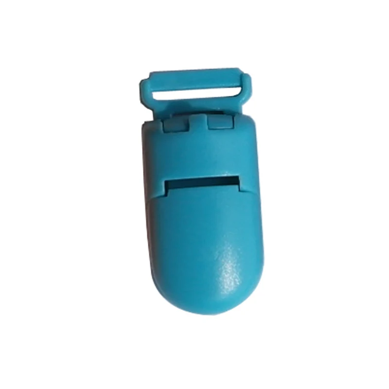 Clips de pl&aacute;stico para chupete de beb&eacute;, Clip transparente de 15mm, soporte para chupete, 10/20 Uds.-3