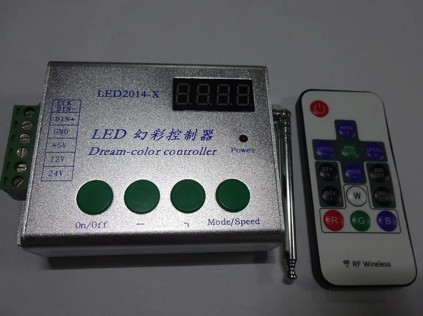 Контроллер светодиодных пикселей поддержка W2811/WS2812B/TM1804/INK1003/UCS1903 и т. Д. 2048 вход