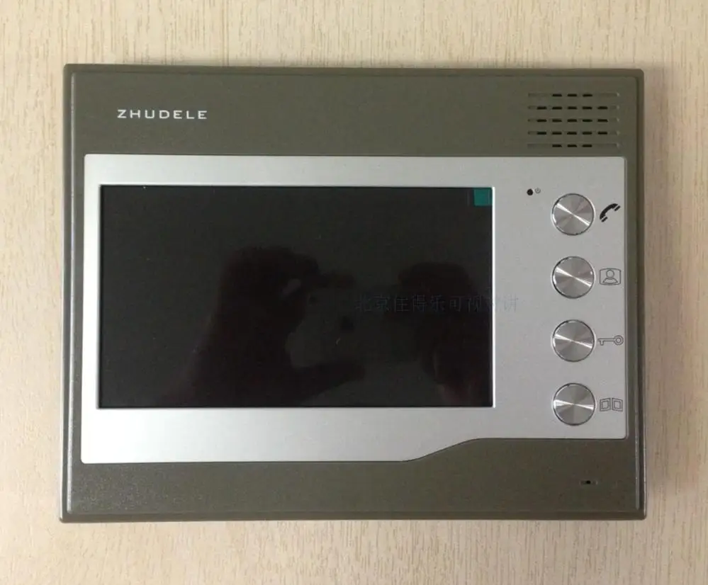 ZHUDELE 7-дюймовый видеодомофон HD 700TVL 1 ИК ночной дверной звонок с камерой и 3 режимами