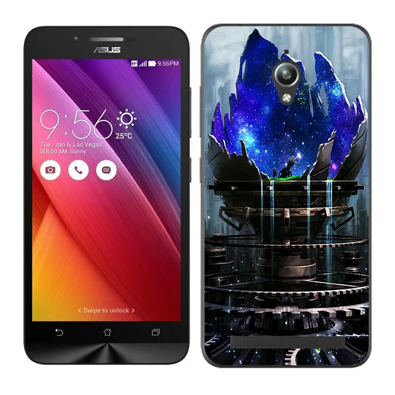 20 Защитный Мягкий чехол из ТПУ для ASUS Zenfone GO ZC500TG, 5,0 дюймов, чехол для телефона с рисунком космонавта Для ZenFone GO ZC500TG Z00VD - Цвет: 20