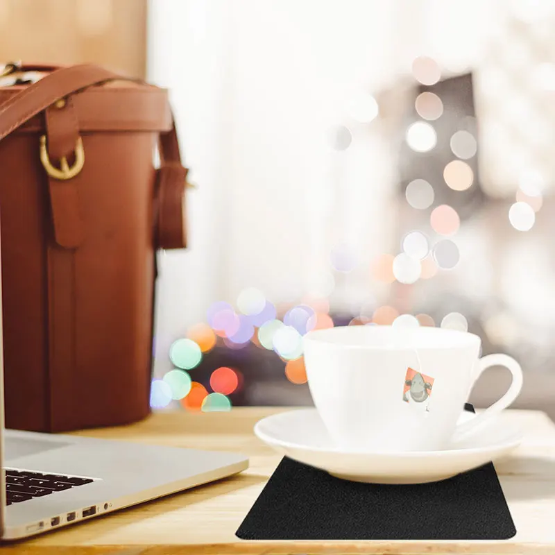 Липкий Противоскользящий ПВХ коврик для приборной панели автомобиля 27x15 см