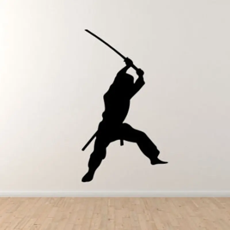 Kendo наклейка самурайская японский ниндзя плакат виниловые художественные