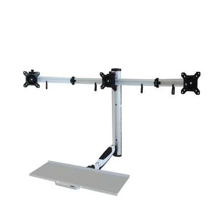 Алюминиевая трехэкранная настенная подставка WS10 с газовой пружиной на 360