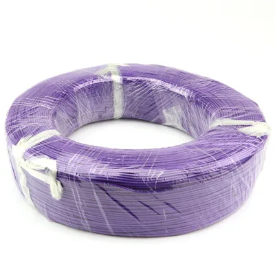 Purple 24AWG 5 метров UL1007 провода 1,4 мм Электрический ПВХ кабель UL Сертификация 24 - Цвет: Purple