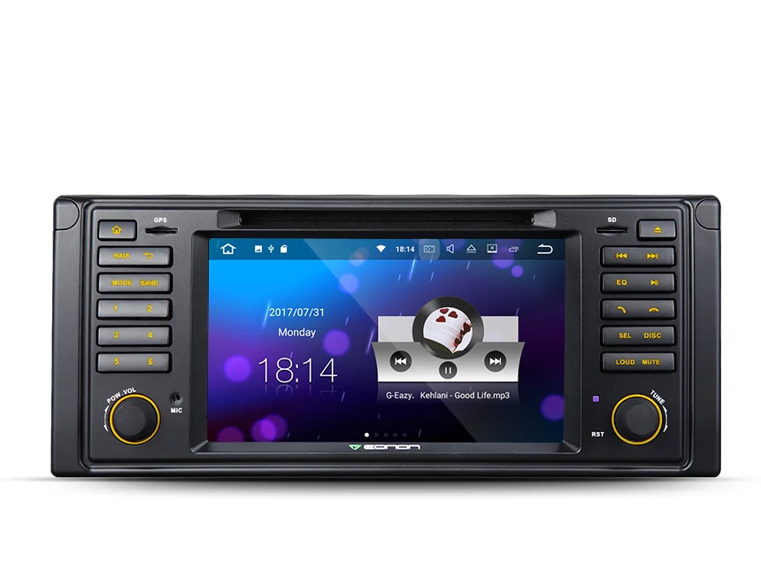 7 &quot4 ядра Android OS 1 автомобильный DVD для BMW 5 серия E39 1995 2003 с 2 Гб Оперативная память 16