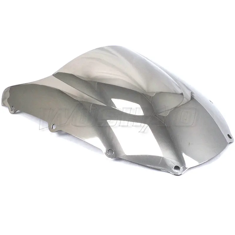 Мотоцикл двойной пузырь лобовое стекло ветер экран для 1998 1999 Kawasaki Ninja ZX-9R ZX9R ZX 9R ZX900C 900 C черный Иридиум
