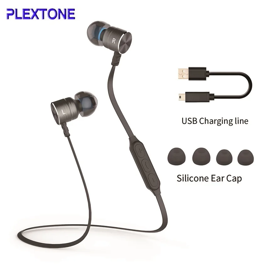 Bluetooth наушники PLEXTONE BX325 CSR 8635 с микрофоном|wireless sport bluetooth|wireless bluetooth headsetsports headset |