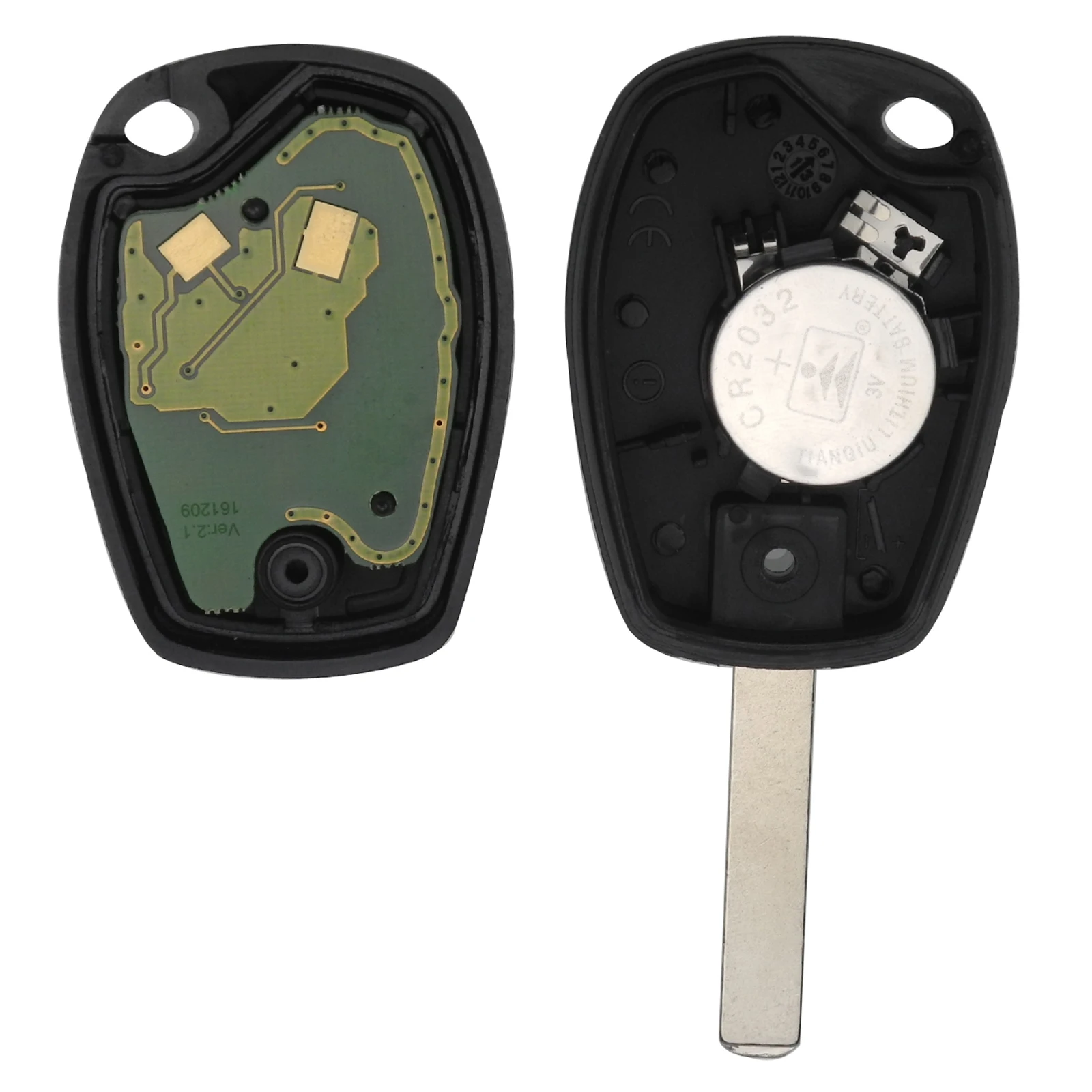 2/3 BTN дистанционный брелок 433 МГц PCF7947 чип для Renault/Kangoo II/Clio III Duster модус Клио 3 Twingo DACIA