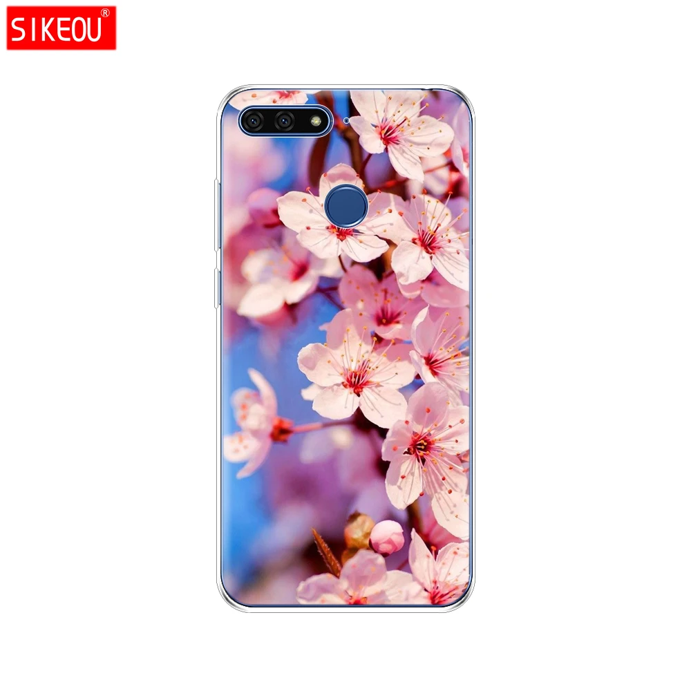 12099 Силиконовый чехол для Huawei Honor 7C, 5,7 дюйма, чехол, мягкий ТПУ, милый чехол, защитный чехол для телефона Huawei honor 7c Aum-L41 - Цвет: 12099