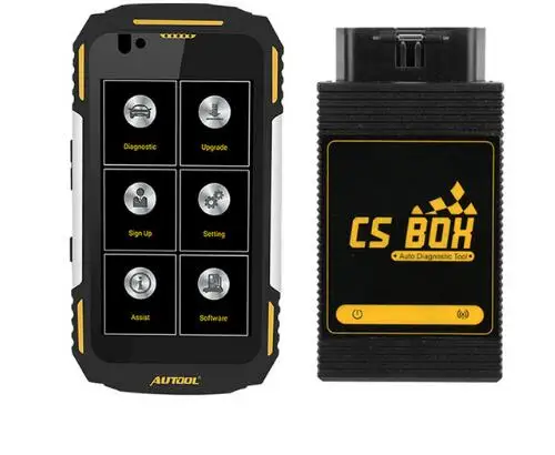 AUTOOL CS BOX Pro Wi Fi Multi Системы Инструменты диагностики с Quad core Android IP67 Рабочая