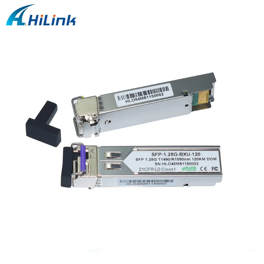 1 25G WDM BIDI SFP 120KM LC Tx1490/1550 Tx1550/Rx1490 DFB + APD|sfp 120km|optical transceiverfiber sfp |