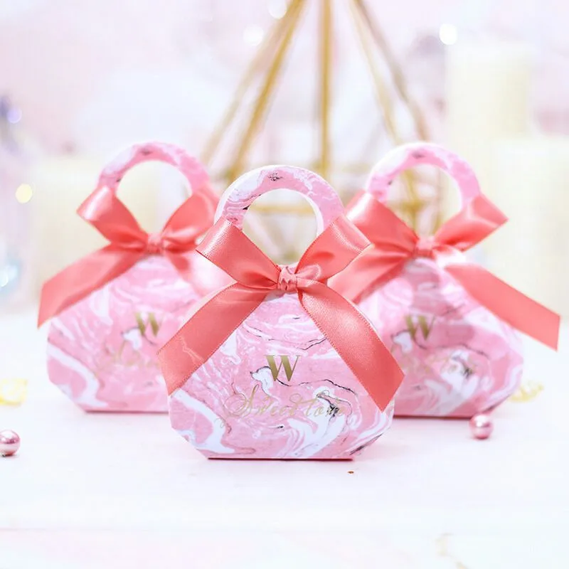 Pаспродажа Свадебная коробка для конфет с лентой, упаковочные коробки для конфет, свадебные сувениры, день рождения, Рождество, детский душ, подарочная...