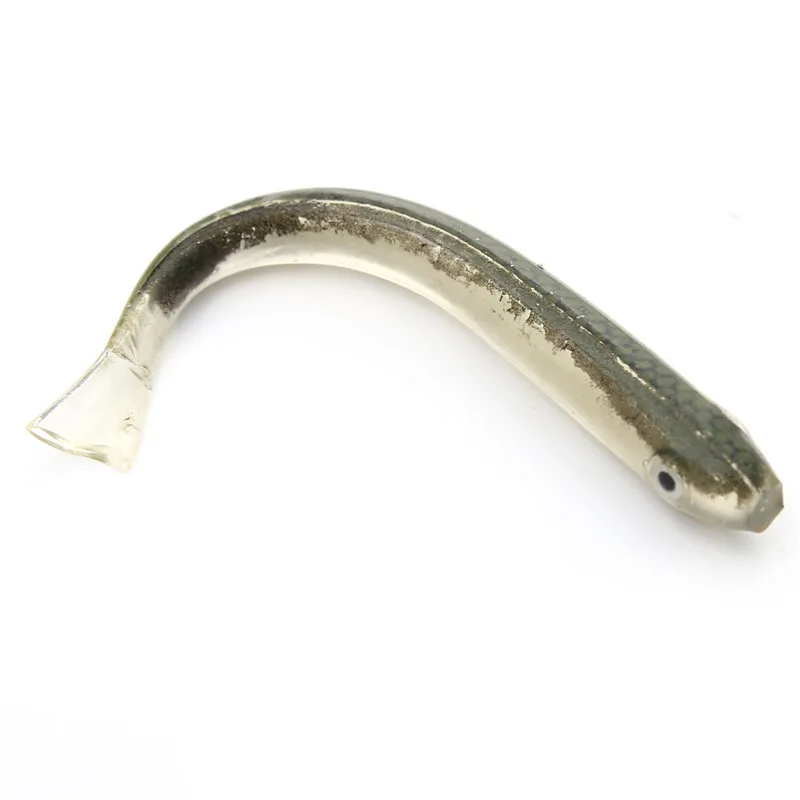 CAMTOA 110 мм 1 шт. Тонущий Мягкие Рыболовные Приманки Силиконовые Полые Рыба