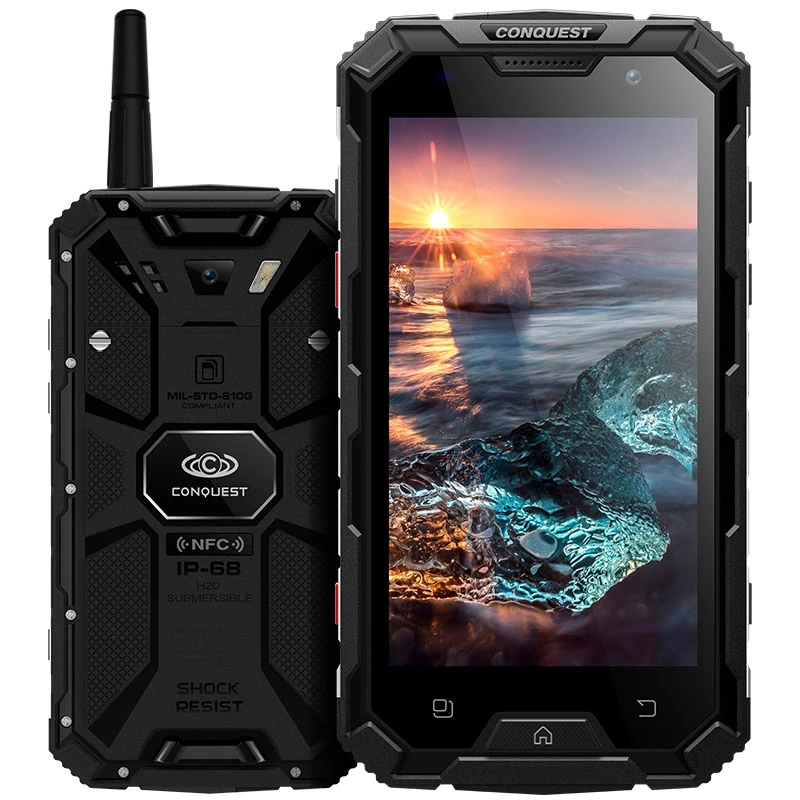 Водонепроницаемый смартфон Conquest S8 экран 5 дюймов Android 7 0 Восьмиядерный процессор
