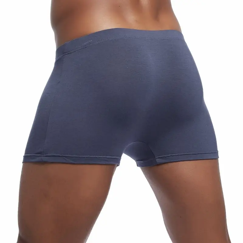 JOCKMAIL мужские трусы-шорты мягкие Cuecas Боксеры Модальные сексуальные трусы мужские боксеры шорты размера плюс M-3XL Боксеры Мужское нижнее белье