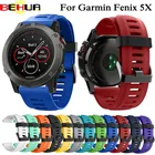 Спортивные ремешки 26 мм для Garmin 5X 5X Plus 6X 6X Pro Fenix 3 3 HR GPS Smartwatch ремешок силиконовый сменный Браслет для часов