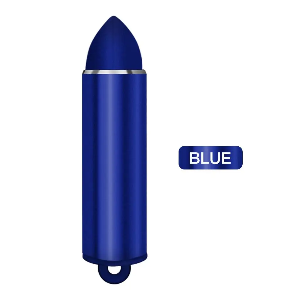 Blue Портативная Магнитная застёжка, коробка, магнитная головка, адаптер для хранения пуль, металлический контейнер, магнитное зарядное устройство, кабель, разъем - Цвет: Blue