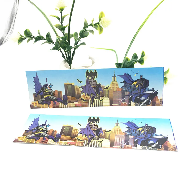 6 шт. Бэтмен украшения для тематических вечеринок Микки бутылки воды этикетки