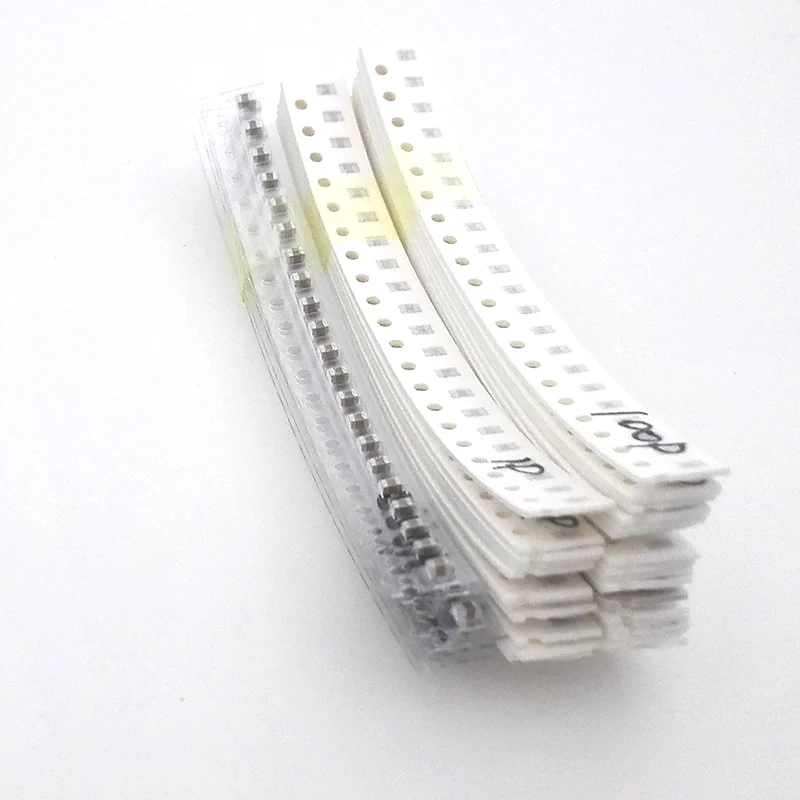 MCIGICM 0805 SMD конденсаторный систематизированный набор 36values * 20pcs = 7 1pF ~ 10 мкФ Образцы