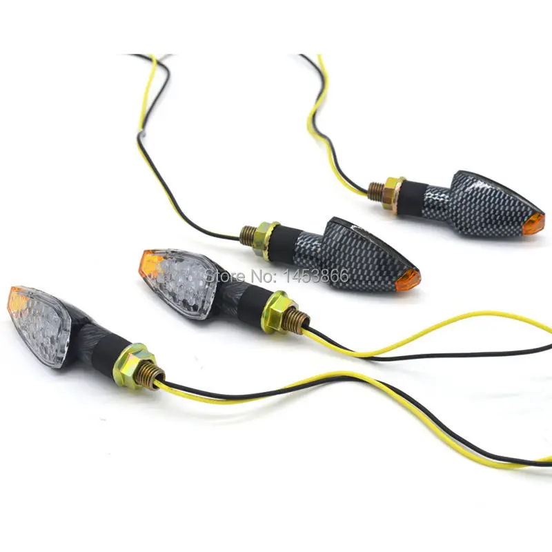 4 шт. Светодиодные поворотники для мотоцикла 14 светодиодов|led lights turn signal|light