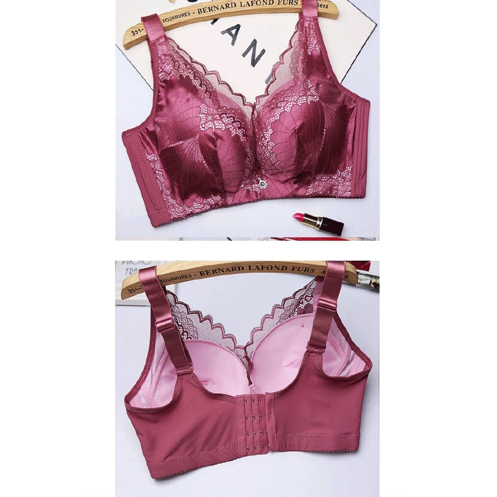 Женский бюстгальтер большого размера с полной чашечкой сексуальный кружевной