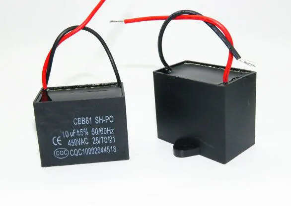 1 шт. CBB61 AC450V мкФ 2 5 4 Ф 6 пусковой конденсатор потолочный вентилятор двигатель