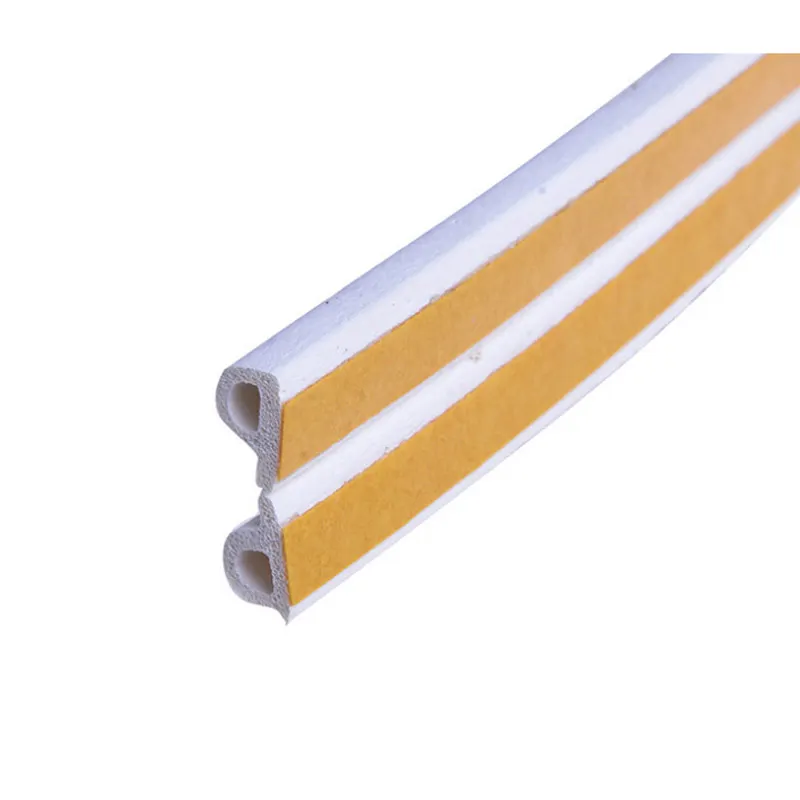 5M D Type Sealing Strip Noise Insulation Weather Strip Self Adhesive Foam Draught Excluder Window Wall Seal Strip Hardware Tools