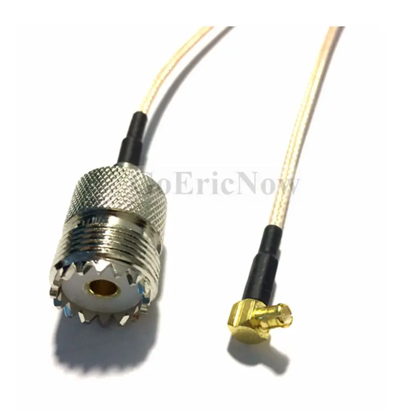 1 pcs RF Connector 50ohm Right Angle/Straight MCX Male to UHF SO239 PL259 Female Plug RG316 Cable (15cm) | Обустройство дома