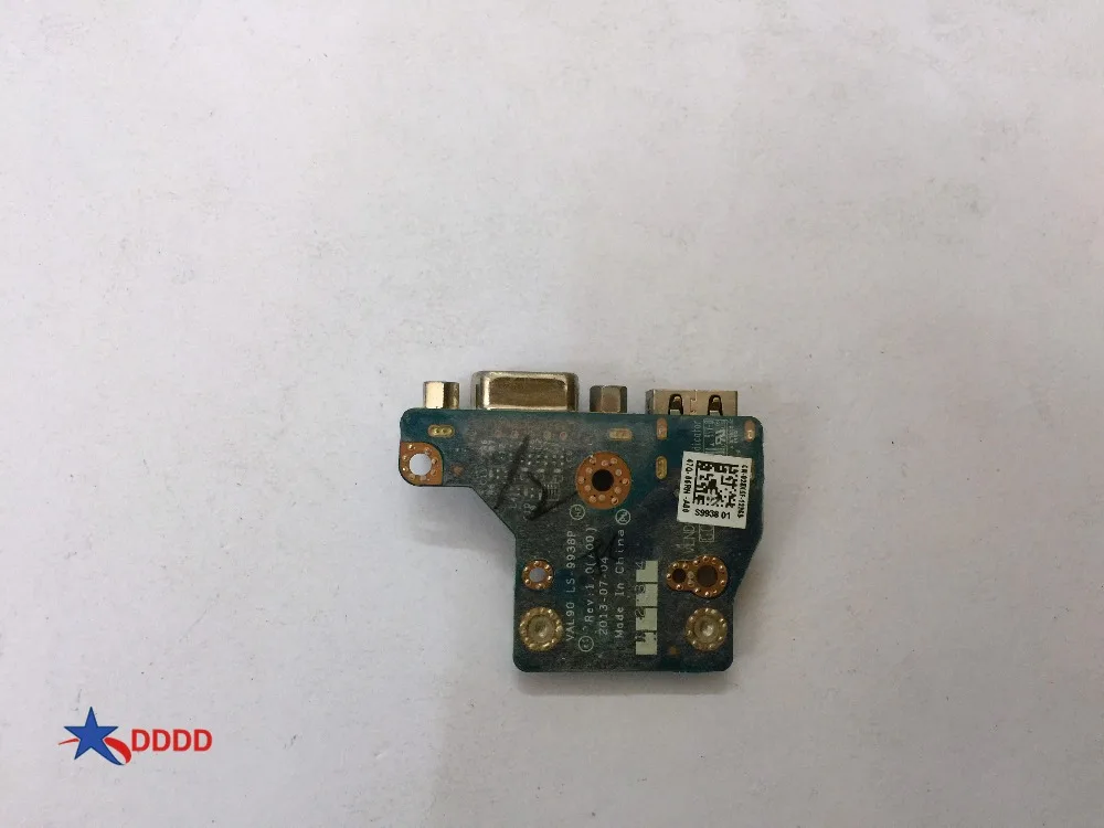 Оригинал для Dell Latitude E6440 28X5F VGA USB 3 0 I/O печатная плата LS 9938P CN 028X5F полностью