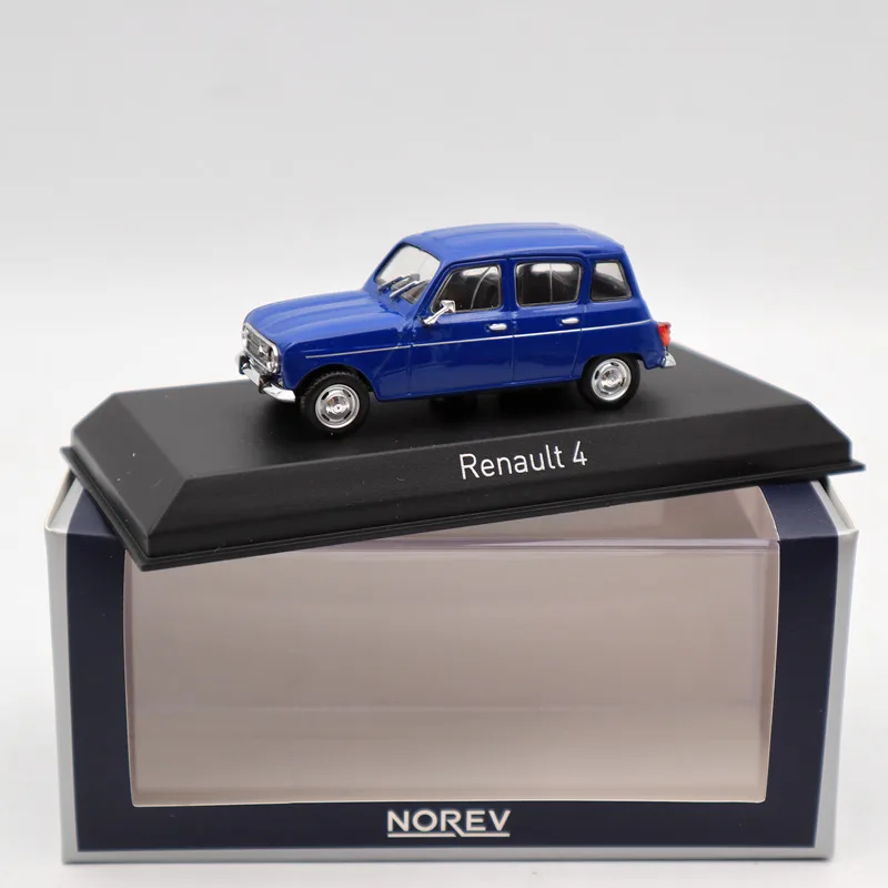 NOREV 1/43 Renault 4 R4 blue Blau 1961-1992 DIECASET модель игрушки автомобиль ограниченный выпуск коллекция