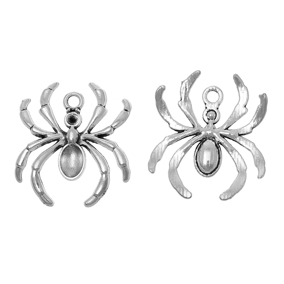 DoreenBeads подвески из цинкового металлического сплава античное серебро паука (можно