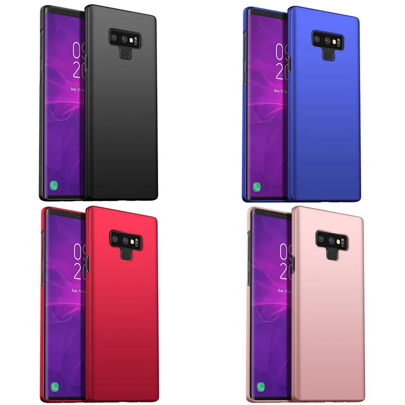 For Samsung Galaxy Note 9 Case Cover Mofi Hard Back Soild Color Black Red Blue Ultra Thin Note9 |
