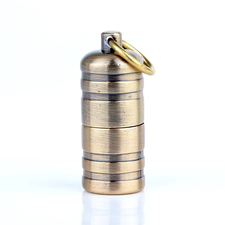 gold Открытый мини-газовый сигаретный фонарь Зажигалка-брелок капсула бензиновая Зажигалка надувной брелок бензиновая Зажигалка курительные инструменты - Цвет: gold