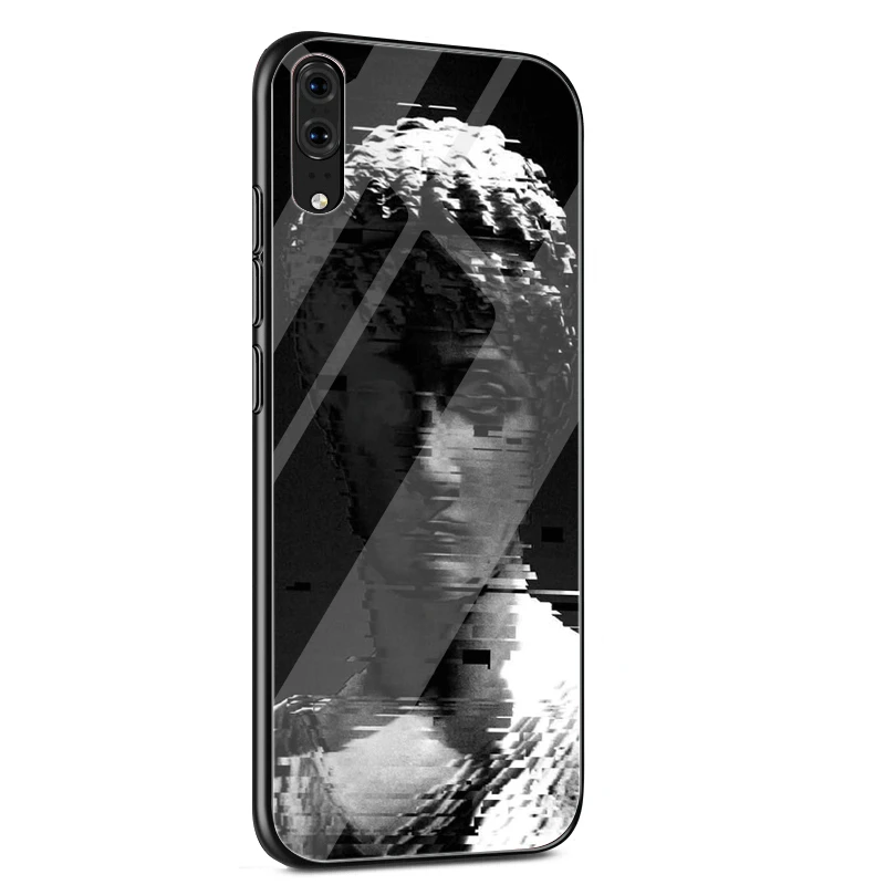 Стеклянный чехол Desxz Mona Lisa Art Для Huawei P10 P20 Lite Pro P Smart Mate 10 20 Y6 Y9 Honor 7A 8X9