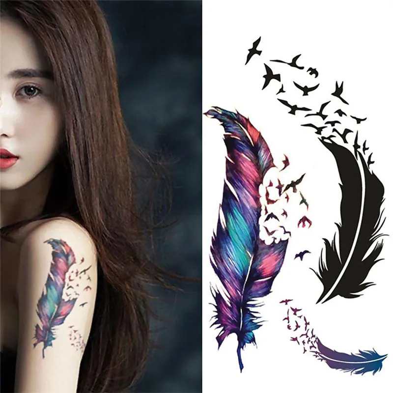 3d Водонепроницаемый Временные татуировки стикер для тела красочные маленькие