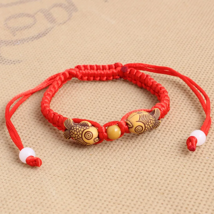 Все Лучшее приготовление Красной веревки для транспортировки и браслета