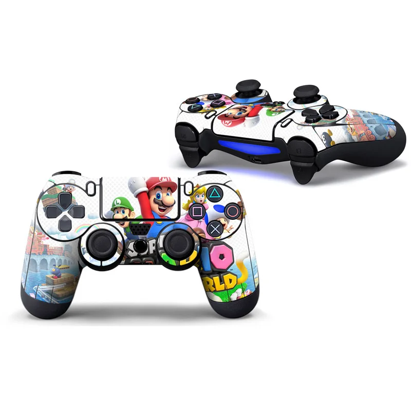 4 Наклейка для sony Playstation PS4 контроллер Кожа Наклейка для PS4 Джойстик Геймпад кожный чехол - Цвет: 4
