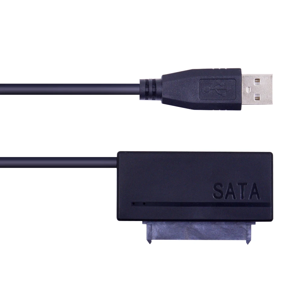 CHIPAL 10 шт. двойной светодиодный USB 2 0 для SATA3.0 7 + 15 22Pin кабель адаптер USB2.0 22