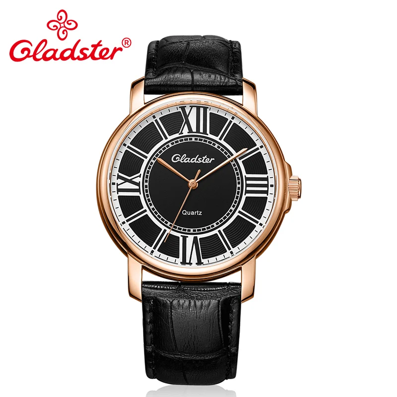 Роскошные японские часы Gladster MIYOTA 2115 повседневные золотые мужские кварцевые из