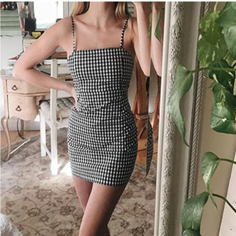 Женское мини-платье с открытой спиной MisShow Повседневные Вечерние облегающие