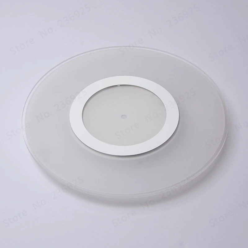 Цветочный Круглый светодиодный настенный светильник акриловый для спальни