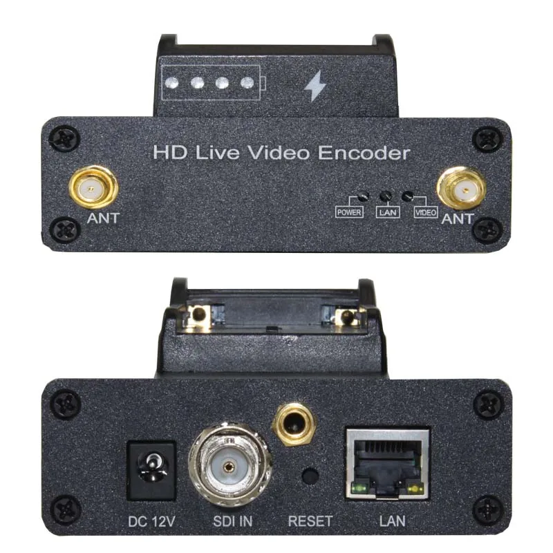 H.265 HEVC H.264 wifi SDI видео кодировщик потокового кодировщика SDI передатчик живого широковещательный кодер беспроводной iptwobs/vMix/wiscast