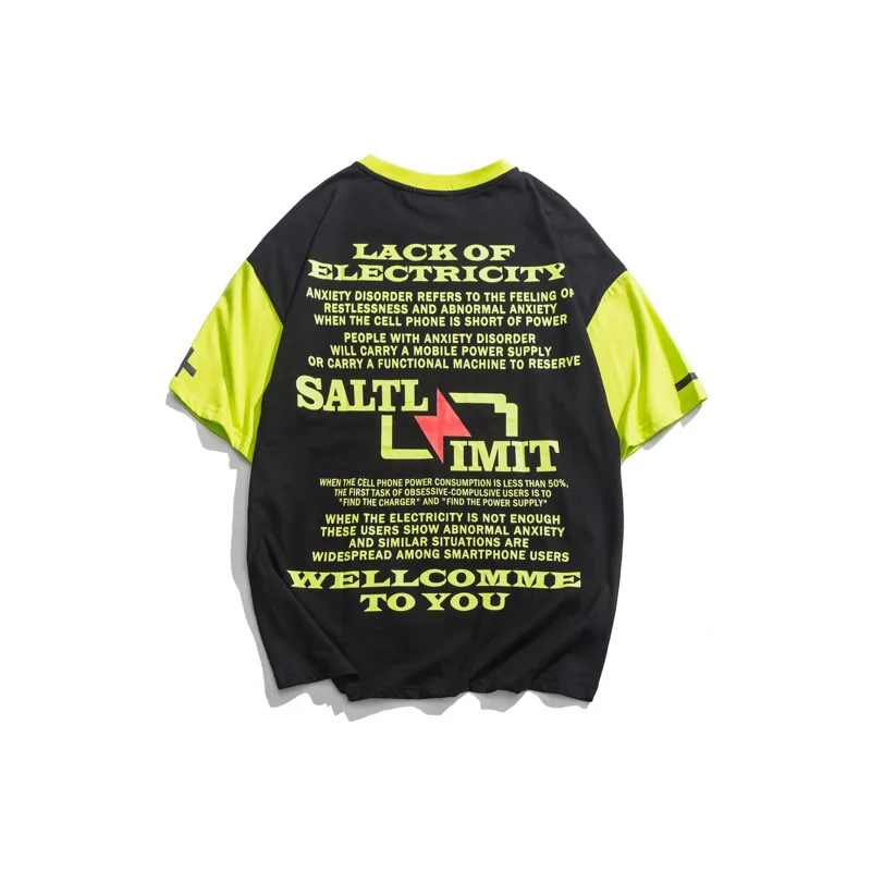 2019 Spring And Summer New Chinese Style Men's Comfortable High Quality Sports Solid Color Letters Street Cotton Loose Tops | Мужская
