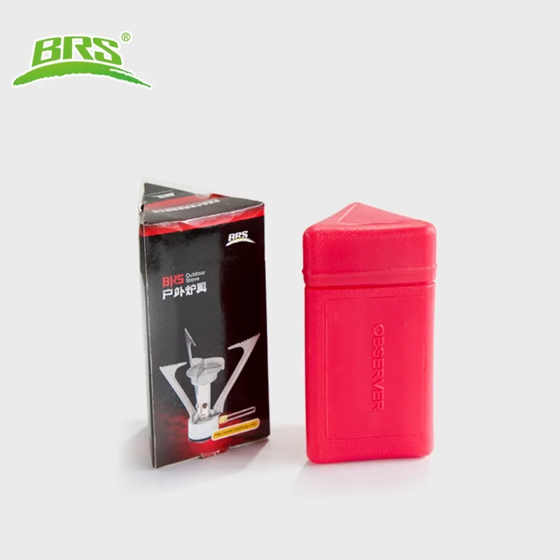 Ультралегкая портативная туристическая плита BRS для кемпинга на открытом