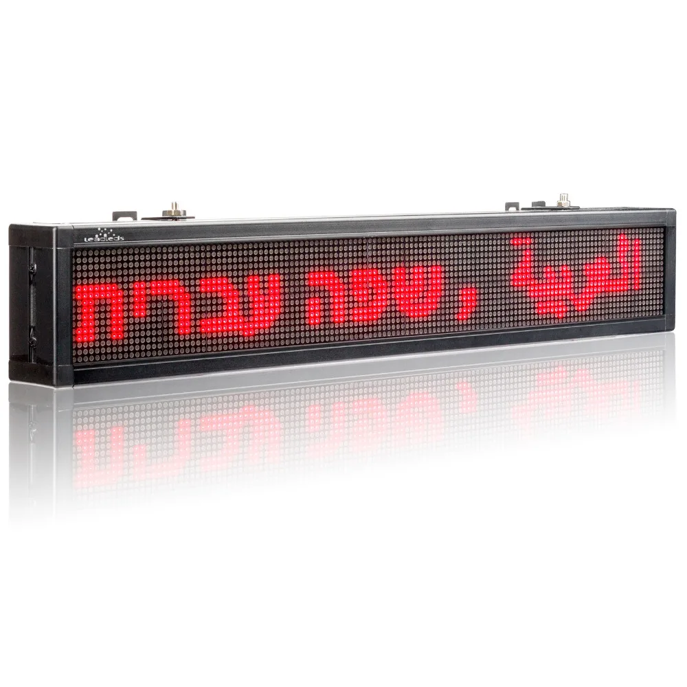 P4.75 ультра яркий красный цвет светодиодный дисплей Панель программа по