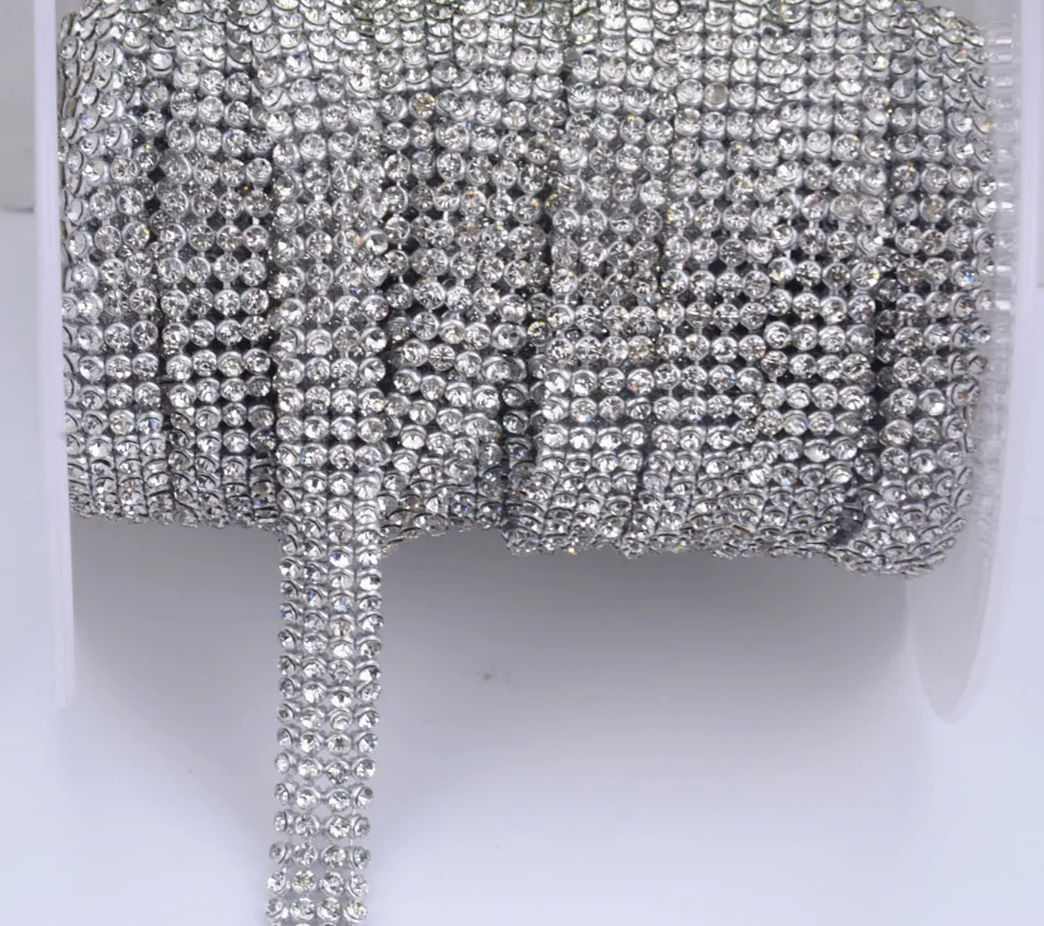 Сетчатые Пришивные сверла 2 мм 4 ряда ширина 1 см|hot fix|rhinestone meshhot fix rhinestone mesh |