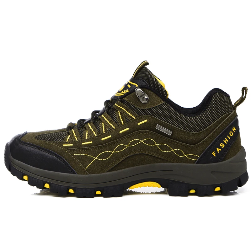 

Quality Suede Leather Men Outdoor Hiking Shoes Women Hiking Boots Winter Climbing Shoes Men Sneakers Breathable Trekking Shoes