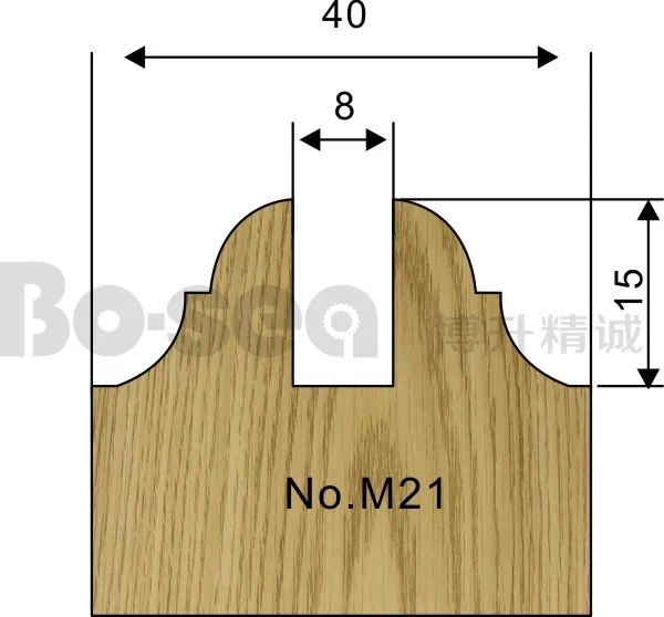 5 шт./компл. дверная рама резак для деревообработки 3 шт.-паз 2pcs-Mortise шпинделя машина резак Бо-море - Длина режущей кромки: M21