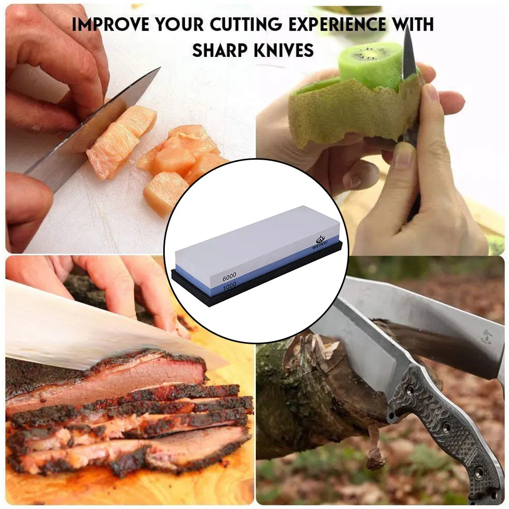 Точилки для ножей нож заточка двухсторонний точильный камень Профессиональный