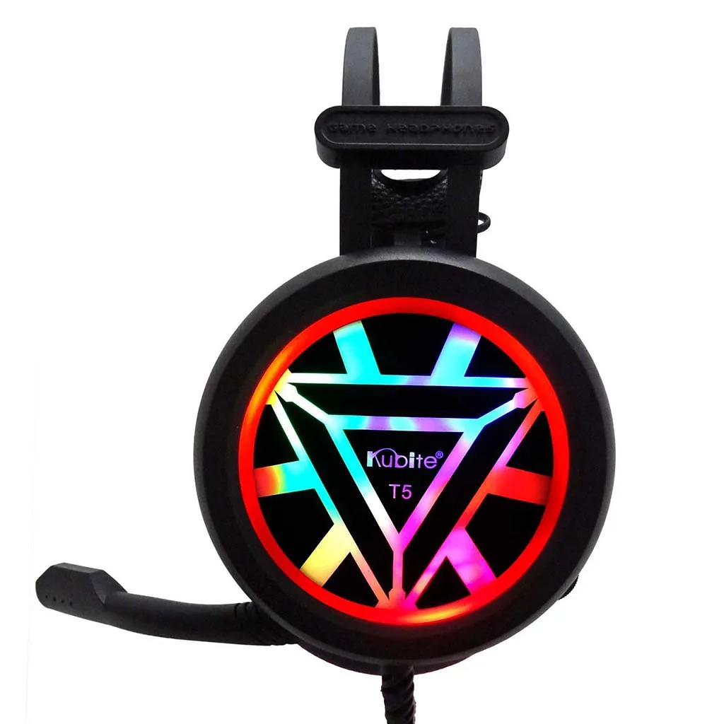 Kubite Ver-Ear подростковые складные DJ наушники с микрофоном 3 5 мм Проводные Игровые